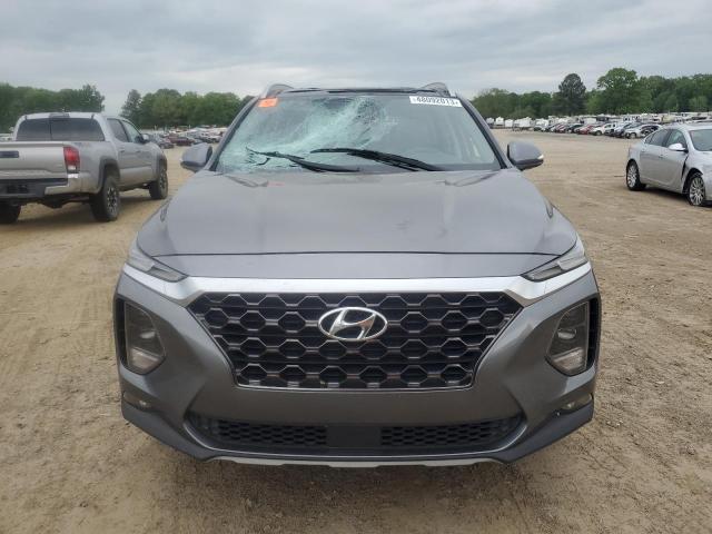 5NMS33AD9LH165360 - 2020 HYUNDAI SANTA FE SEL GRAY photo 5