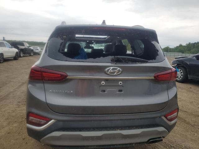 5NMS33AD9LH165360 - 2020 HYUNDAI SANTA FE SEL GRAY photo 6