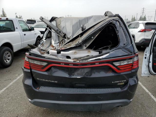 1C4RDHDG2EC530896 - 2014 DODGE DURANGO LIMITED BLACK photo 6