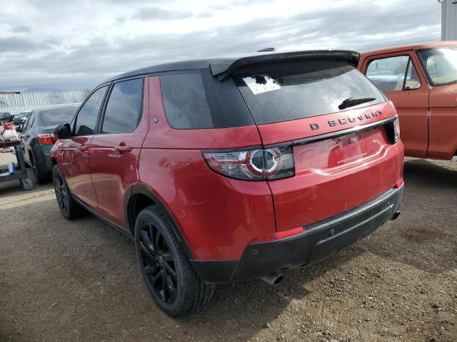 SALCR2BG7FH541817 - 2015 LAND ROVER DISCOVERY HSE RED photo 2