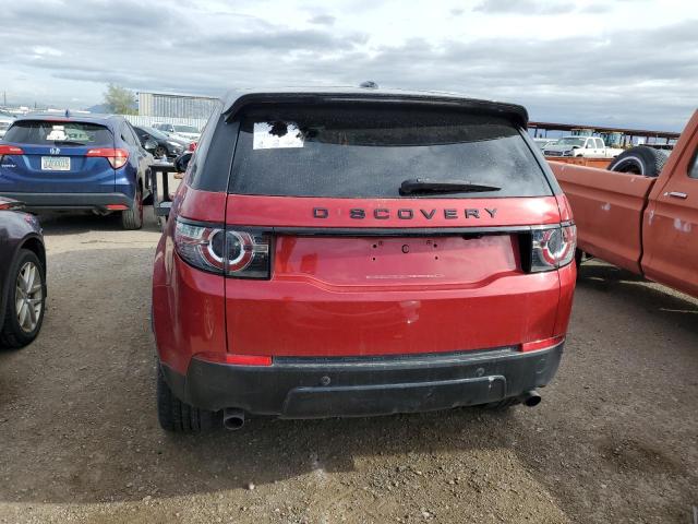 SALCR2BG7FH541817 - 2015 LAND ROVER DISCOVERY HSE RED photo 6