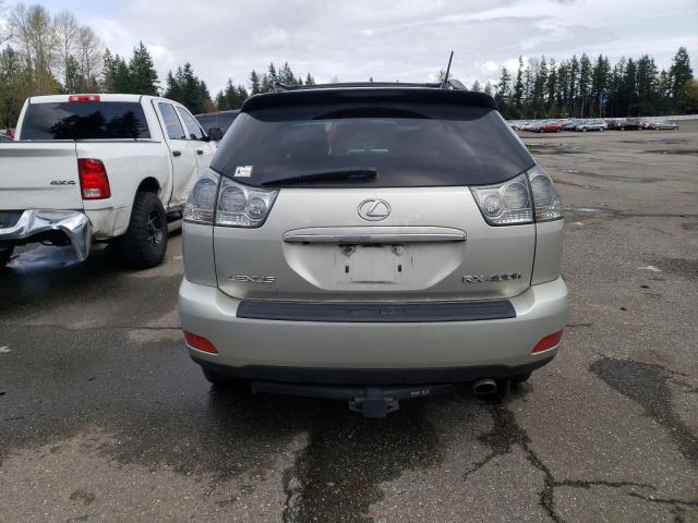 JTJHW31UX72038464 - 2007 LEXUS RX 400H SILVER photo 6