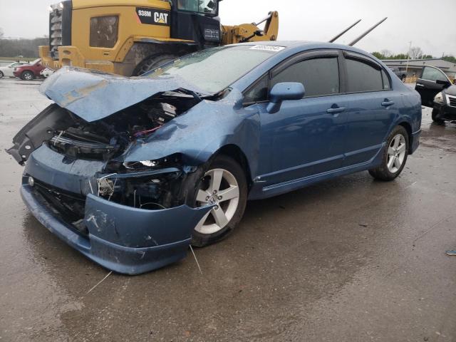 1HGFA15826L111878 - 2006 HONDA CIVIC EX BLUE photo 1