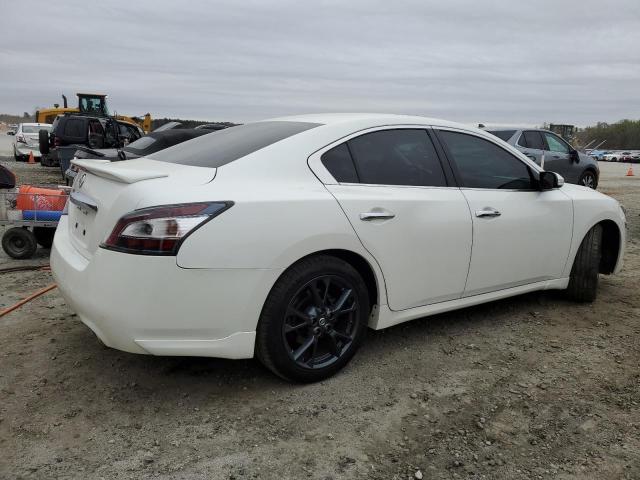 1N4AA5AP0EC473578 - 2014 NISSAN MAXIMA S WHITE photo 3