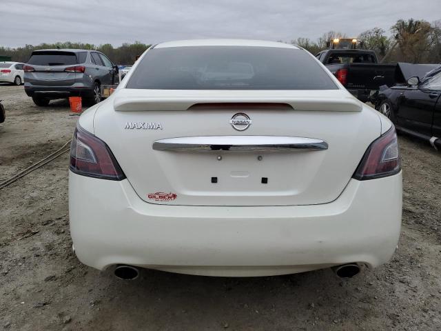 1N4AA5AP0EC473578 - 2014 NISSAN MAXIMA S WHITE photo 6