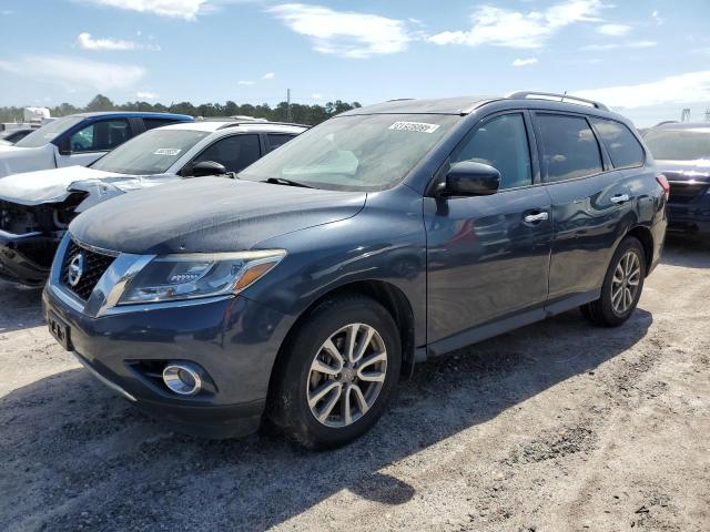 5N1AR2MM6FC622625 - 2015 NISSAN PATHFINDER S 蓝色 照片 1