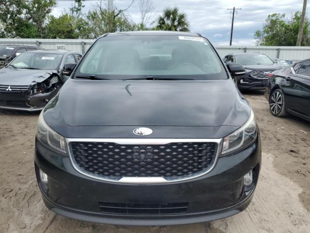 KNDMC5C10J6356604 - 2018 KIA SEDONA EX BLACK photo 5