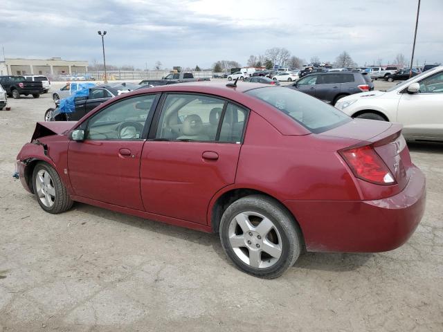 1G8AJ55F77Z179018 - 2007 SATURN ION LEVEL 2 RED photo 2