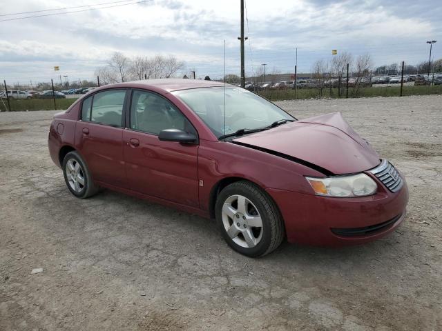 1G8AJ55F77Z179018 - 2007 SATURN ION LEVEL 2 RED photo 4