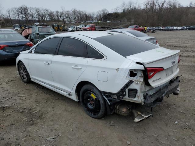 5NPE34AB4HH563345 - 2017 HYUNDAI SONATA SPORT WHITE photo 2