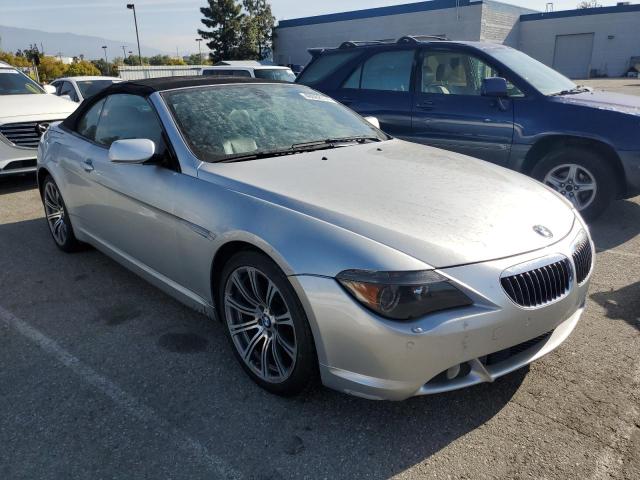 WBAEK13567CN84617 - 2007 BMW 650 I SILVER photo 4