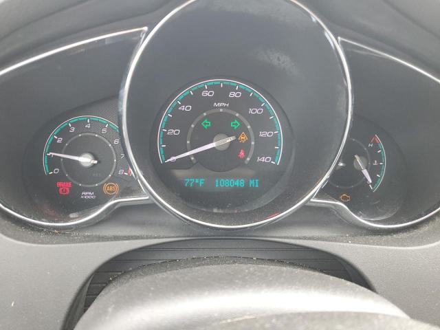 1G1ZE5EB2AF270726 - 2010 CHEVROLET MALIBU LTZ შავი ფოტო 9