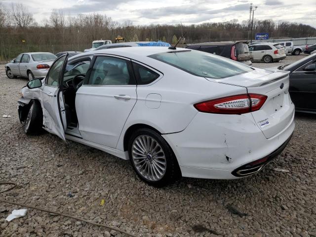 3FA6P0K93GR400815 - 2016 FORD FUSION TITANIUM WHITE photo 2