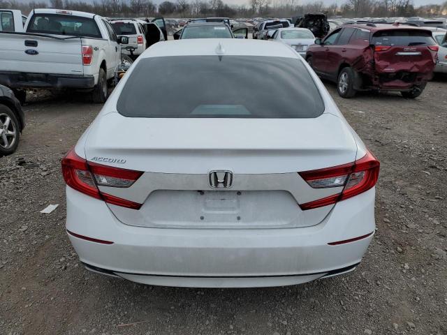 1HGCV1F48JA045506 - 2018 HONDA ACCORD EX WHITE photo 6