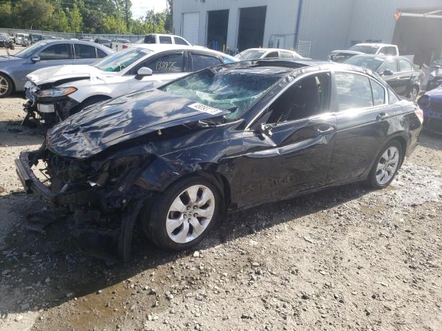 1HGCP26878A136585 - 2008 HONDA ACCORD EXL BLACK photo 1