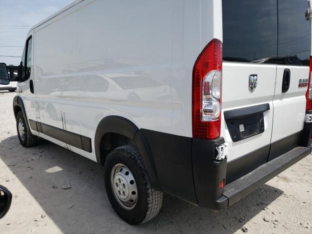 3C6LRVAG2ME568458 - 2021 RAM PROMASTER 1500 STANDARD WHITE photo 2