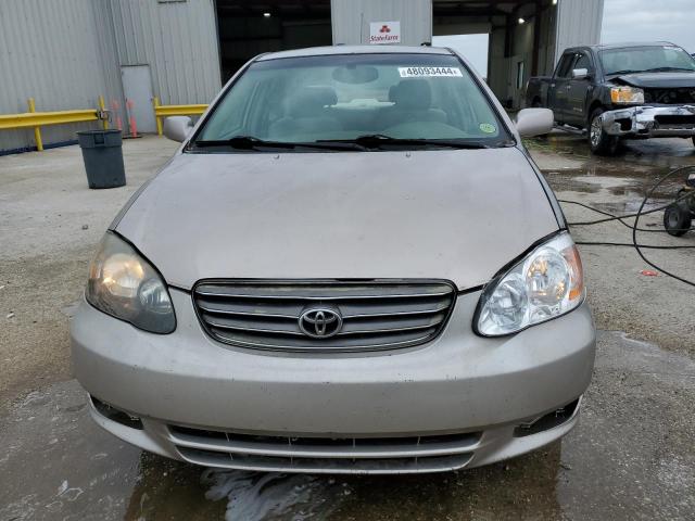 1NXBR32E13Z110895 - 2003 TOYOTA COROLLA CE TAN photo 5