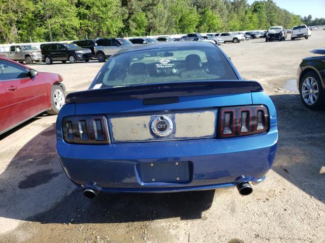 1ZVFT82H065191589 - 2006 FORD MUSTANG GT BLUE photo 6