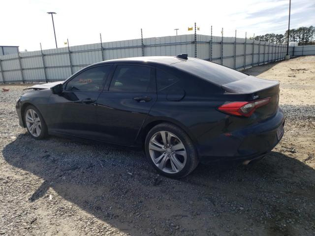 19UUB5F48NA002696 - 2022 ACURA TLX TECHNOLOGY BLACK photo 2