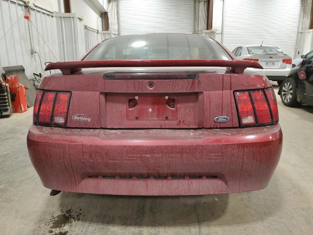 1FAFP40674F230001 - 2004 FORD MUSTANG MAROON photo 6