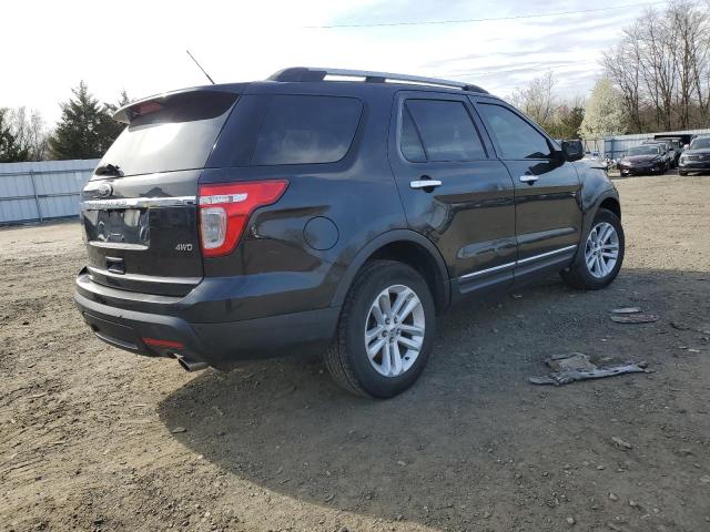 1FMHK8D89CGA97587 - 2012 FORD EXPLORER XLT BLACK photo 3