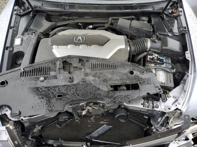 JH4KB2F61BC000387 - 2011 ACURA RL SILVER photo 11