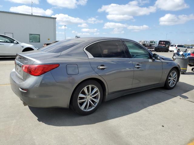 JN1BV7APXEM686291 - 2014 INFINITI Q50 BASE GRAY photo 3