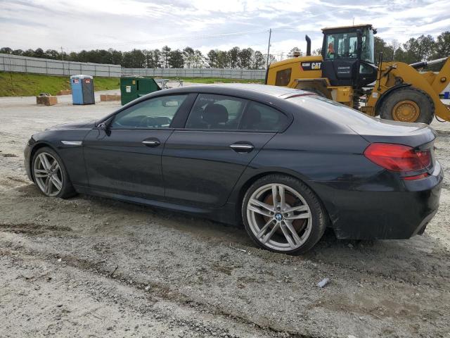 WBA6D0C57GD927504 - 2016 BMW 640 I GRAN COUPE BLACK photo 2