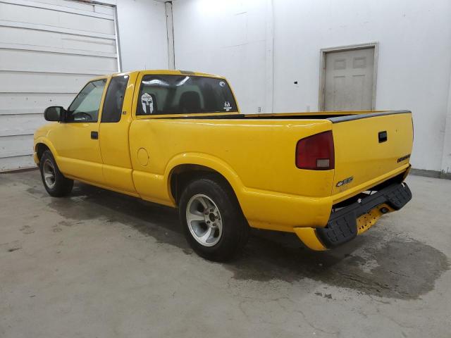 1GCCS19H538126351 - 2003 CHEVROLET S TRUCK S10 YELLOW photo 2