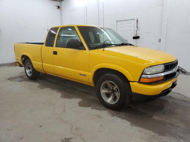 1GCCS19H538126351 - 2003 CHEVROLET S TRUCK S10 YELLOW photo 4