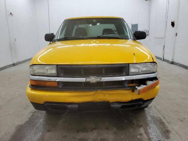 1GCCS19H538126351 - 2003 CHEVROLET S TRUCK S10 YELLOW photo 5