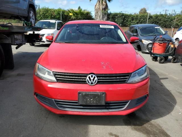 3VWLL7AJ1EM294207 - 2014 VOLKSWAGEN JETTA TDI RED photo 5