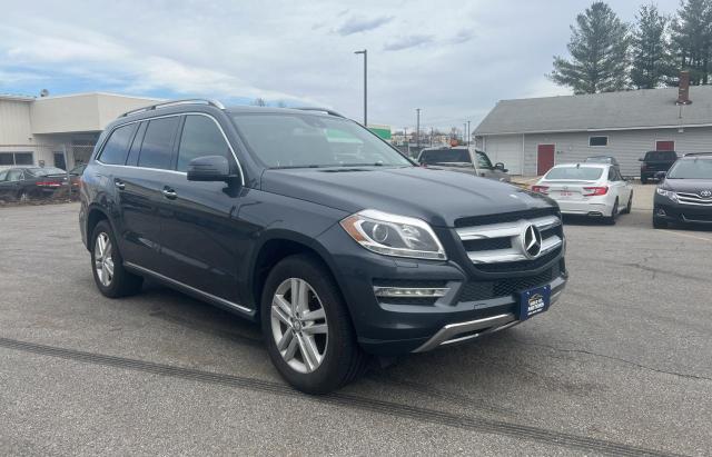 4JGDF6EE6FA510519 - 2015 MERCEDES-BENZ GL 450 4MATIC GRAY photo 1