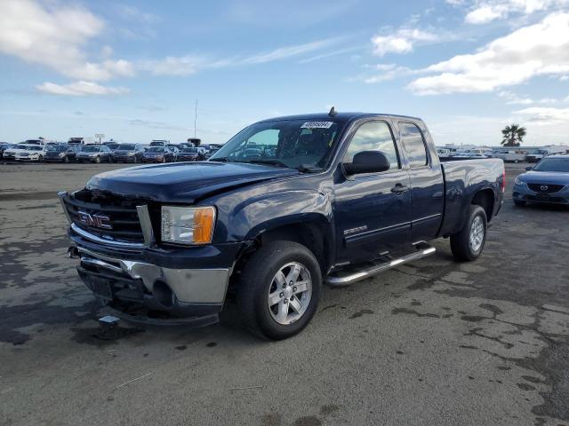 1GTR1VE09BZ281028 - 2011 GMC SIERRA C1500 SLE BLUE photo 1