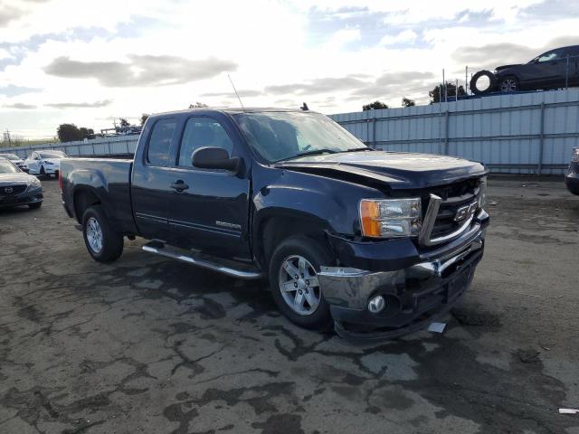 1GTR1VE09BZ281028 - 2011 GMC SIERRA C1500 SLE BLUE photo 4