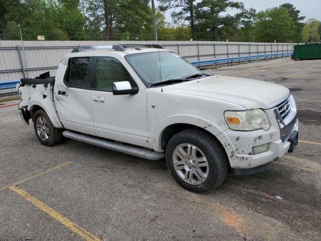 1FMEU33848UA02816 - 2008 FORD EXPLORER S LIMITED WHITE photo 4