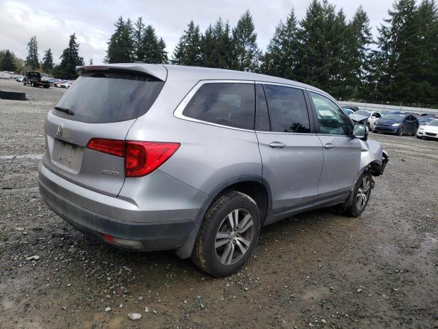 5FNYF6H55JB047984 - 2018 HONDA PILOT EXL SILVER photo 3