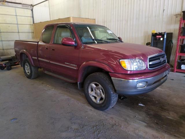 5TBBT4819YS018597 - 2000 TOYOTA TUNDRA ACCESS CAB LIMITED MAROON photo 4