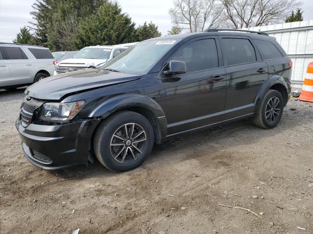 3C4PDCAB4JT348022 - 2018 DODGE JOURNEY SE BLACK photo 1