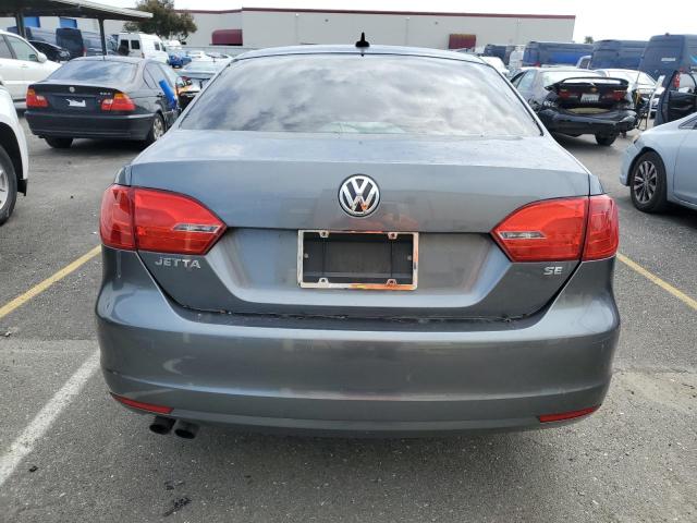 3VWD17AJXEM352454 - 2014 VOLKSWAGEN JETTA SE GRAY photo 6
