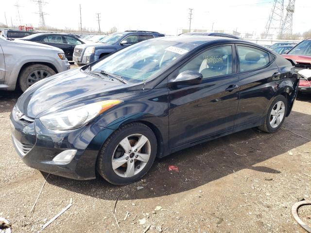 5NPDH4AE9DH330823 - 2013 HYUNDAI ELANTRA GLS BLACK photo 1