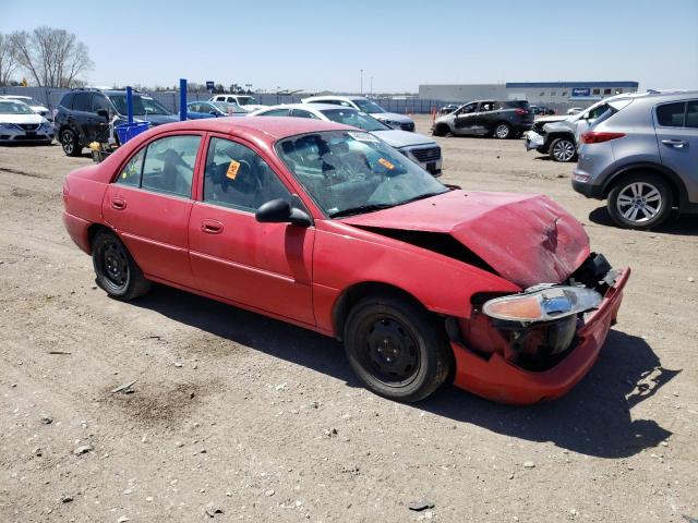 3FAFP13P0YR166718 - 2000 FORD ESCORT RED photo 4