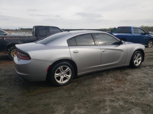 2C3CDXBG0FH840065 - 2015 DODGE CHARGER SE SILVER photo 3