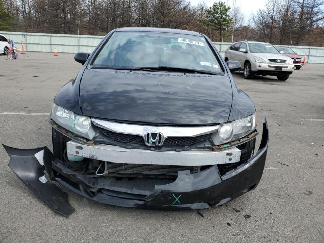 2HGFA1F53AH531093 - 2010 HONDA CIVIC LX BLACK photo 5