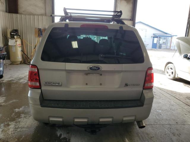 1FMCU593X9KC65369 - 2009 FORD ESCAPE HYBRID SILVER photo 6