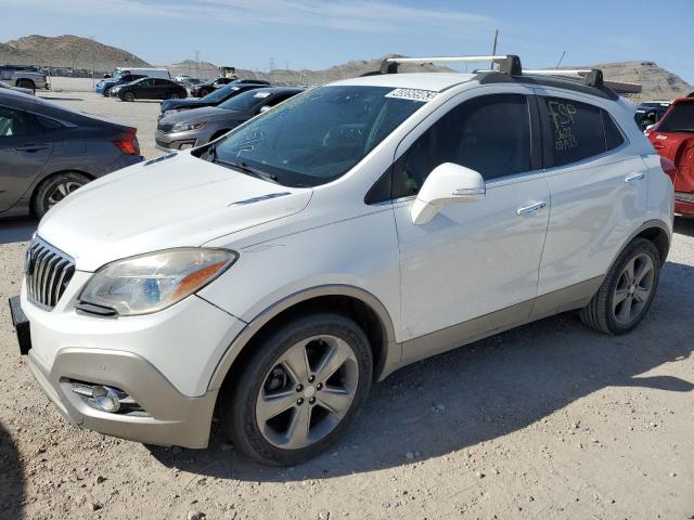 KL4CJDSBXEB621672 - 2014 BUICK ENCORE PREMIUM WHITE photo 1