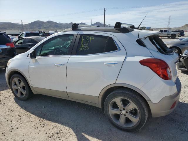 KL4CJDSBXEB621672 - 2014 BUICK ENCORE PREMIUM WHITE photo 2