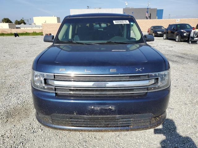 2FMGK5B82HBA07594 - 2017 FORD FLEX SE BLUE photo 5