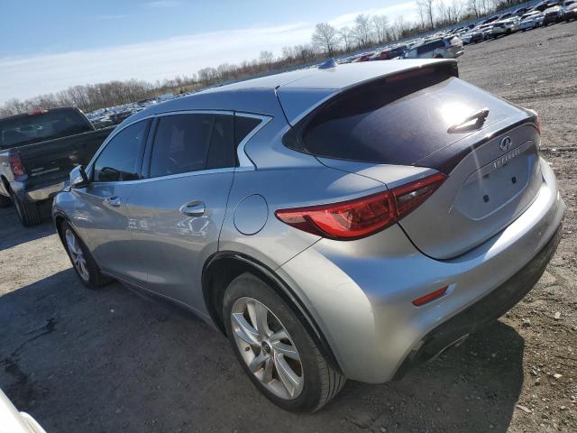 SJKCH5CP5HA036863 - 2017 INFINITI QX30 BASE SILVER photo 2