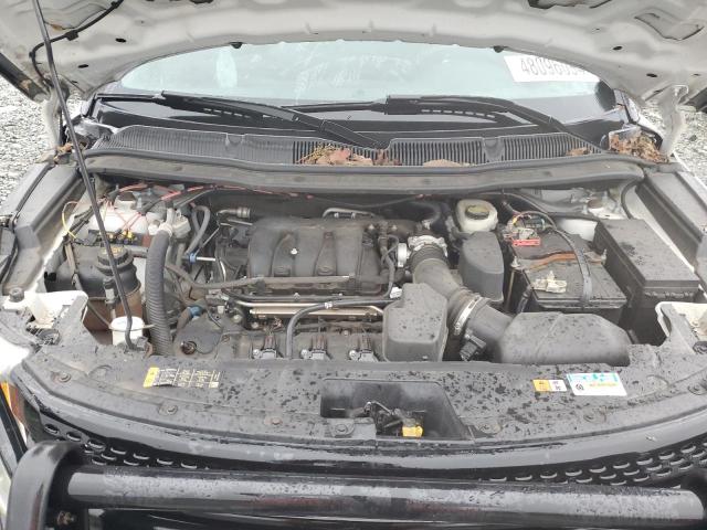 1FM5K8AR3EGB19814 - 2014 FORD EXPLORER POLICE INTERCEPTOR أبيض صورة 12